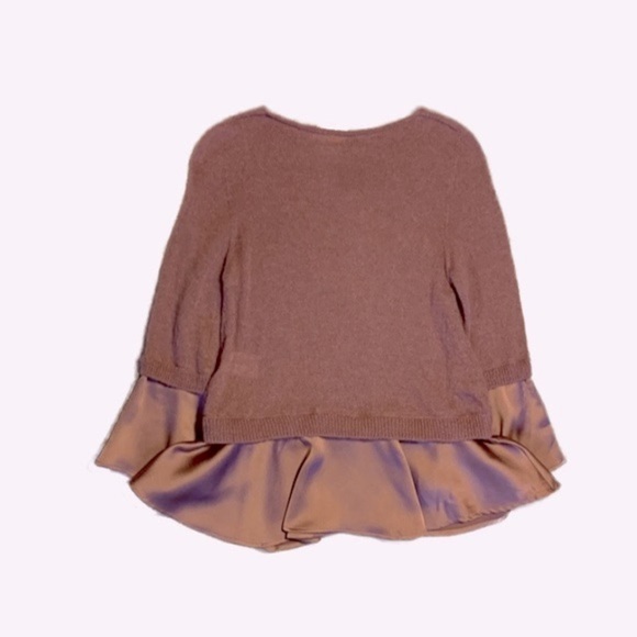 Semicouture mauve Italian mohair sweater top M - Picture 12 of 12